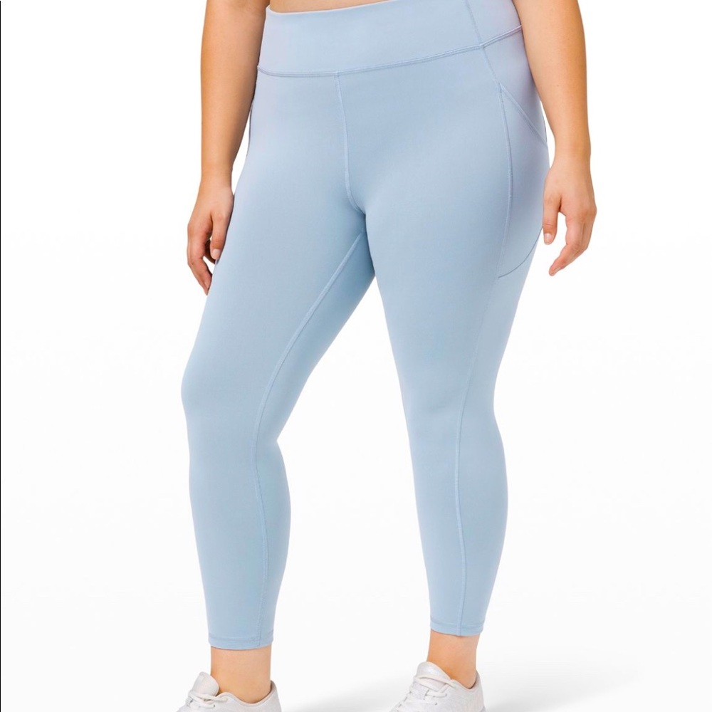 Worn twice Lululemon Invigorate High Rise Chambray